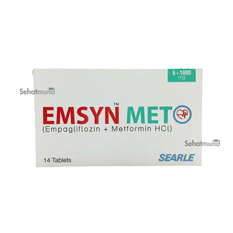 Emsyn Met Tablet 5+1000mg