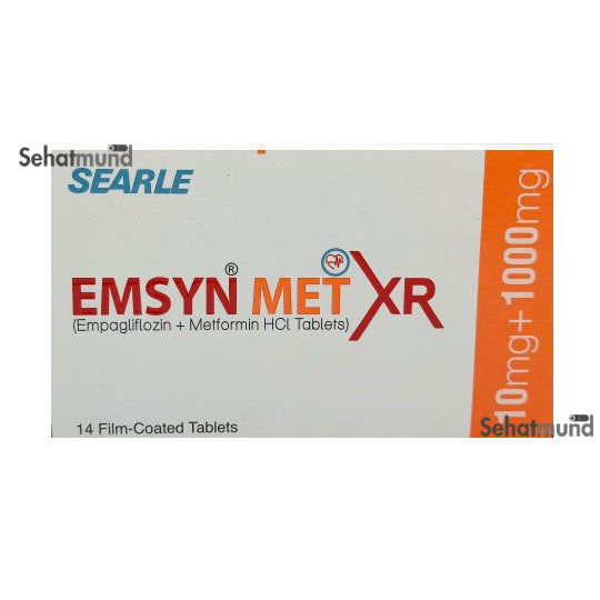 Emsyn Met Xr Tablets 10mg+1000mg
