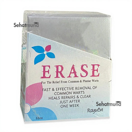 Erase Common & Plantar Warts Lotion 15ml