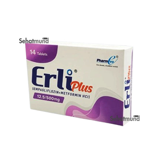 Erli Plus Tablets 12.5mg+500mg