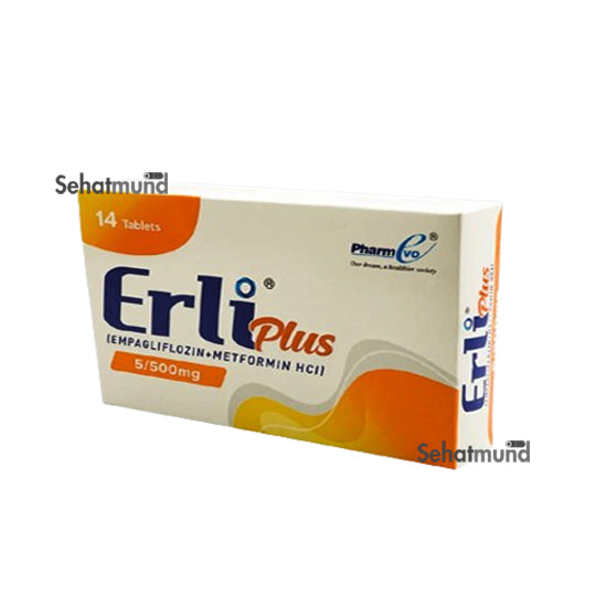 Erli Plus Tablets 5mg+500mg