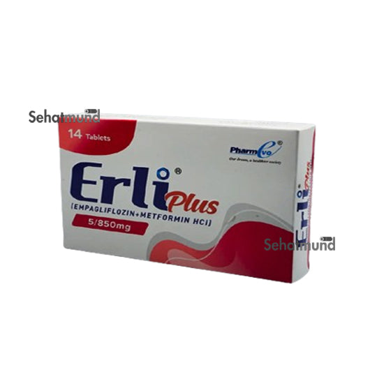 Erli Plus Tablets 5mg+850mg