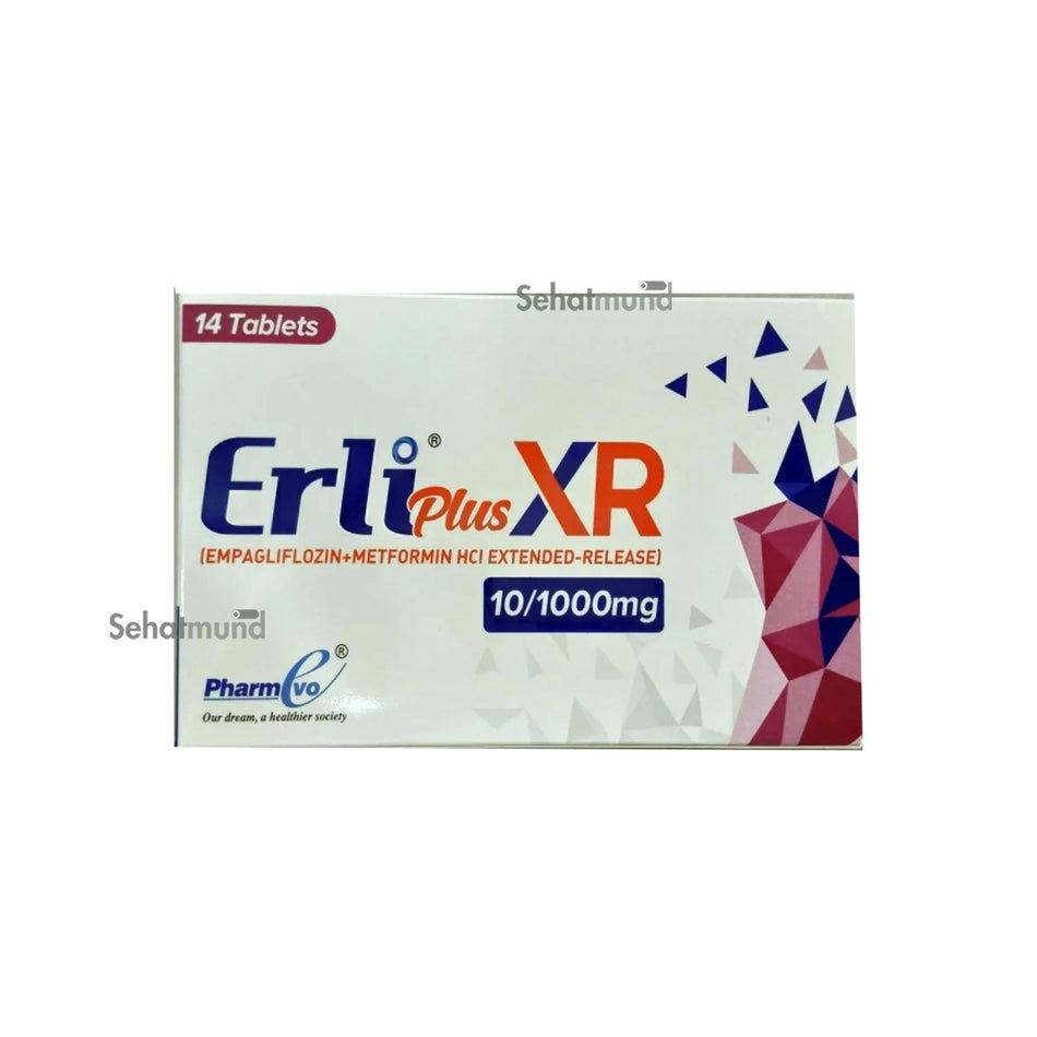 Erli Plus XR Tablets 10/1000mg