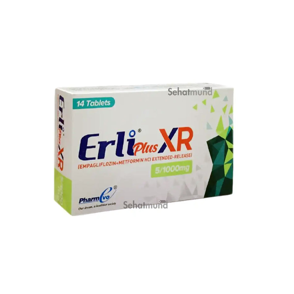 Erli Plus XR Tablets 5mg/1000mg