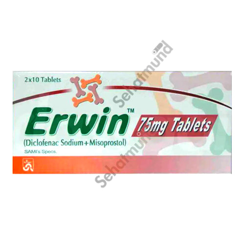 Erwin Tablets 75mg/0.2mg