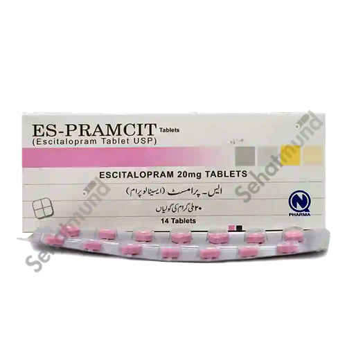 Es-Pramcit Tablets 20mg