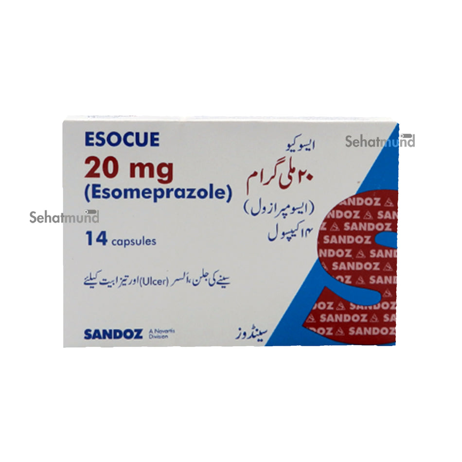 Esocue Capsules 20mg