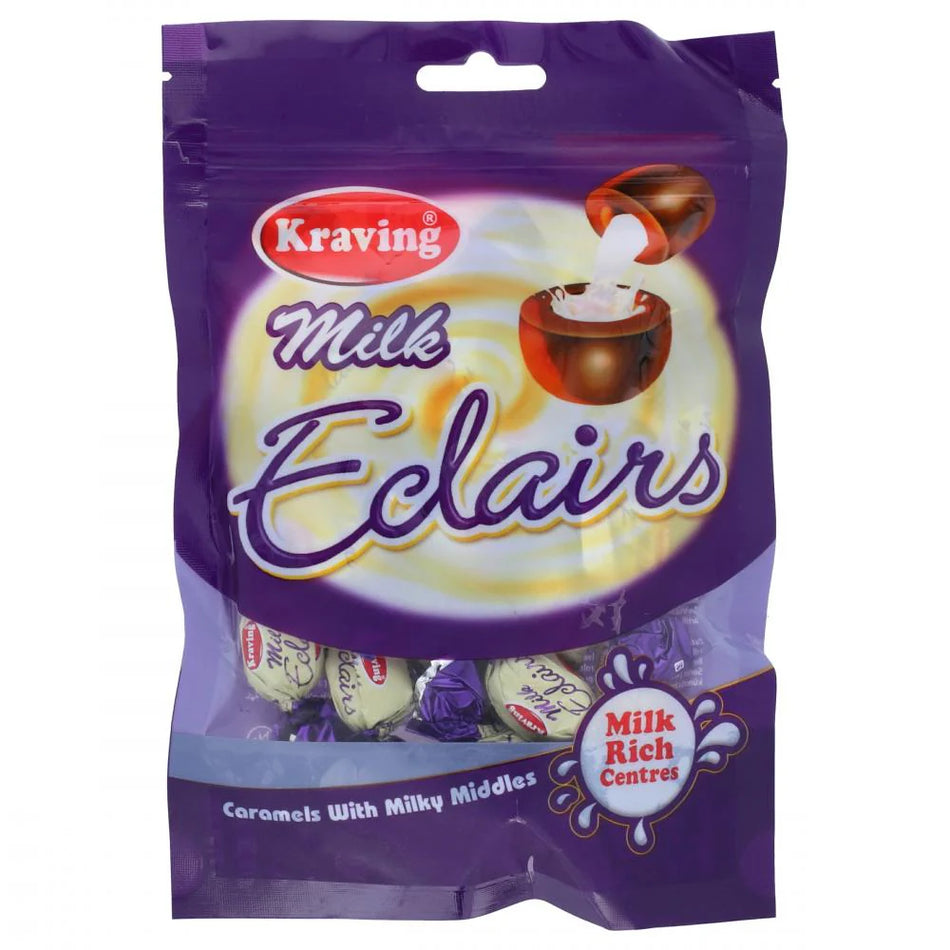 Euro Kraving Milk Eclairs 100g