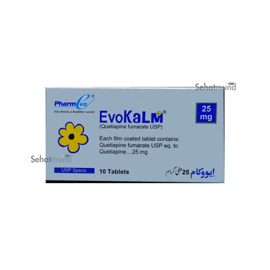 Evokalm Tablets 25mg