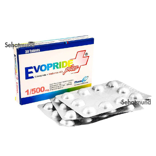 Evopride Plus Tablets 1/500mg