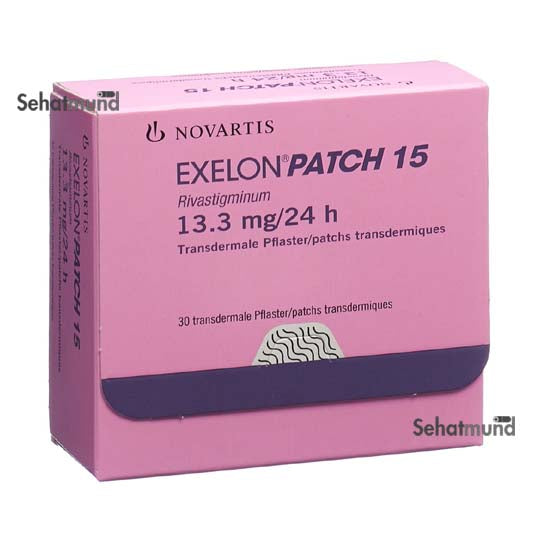 Exelon Patch 15 13.3mg 24h Pink