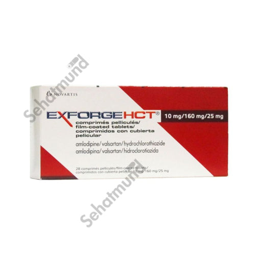 Exforge Hct Tablets  10/160/25mg