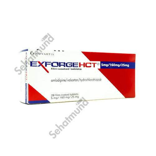 Exforge Hct Tablets 5/160/25mg