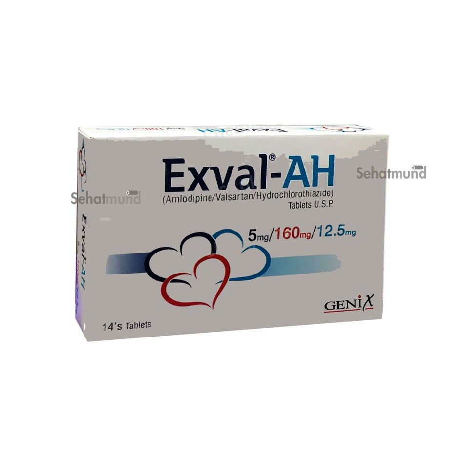 Exval-AH Tablets  5/160/12.5mg