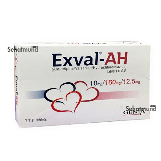 Exval-AH Tablets 10/160/12.5mg