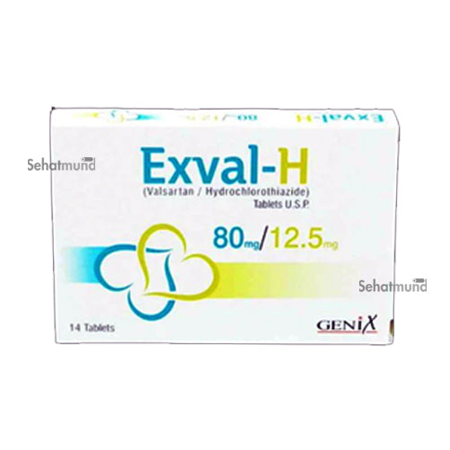 Exval-H Tablets 80mg/12.5mg