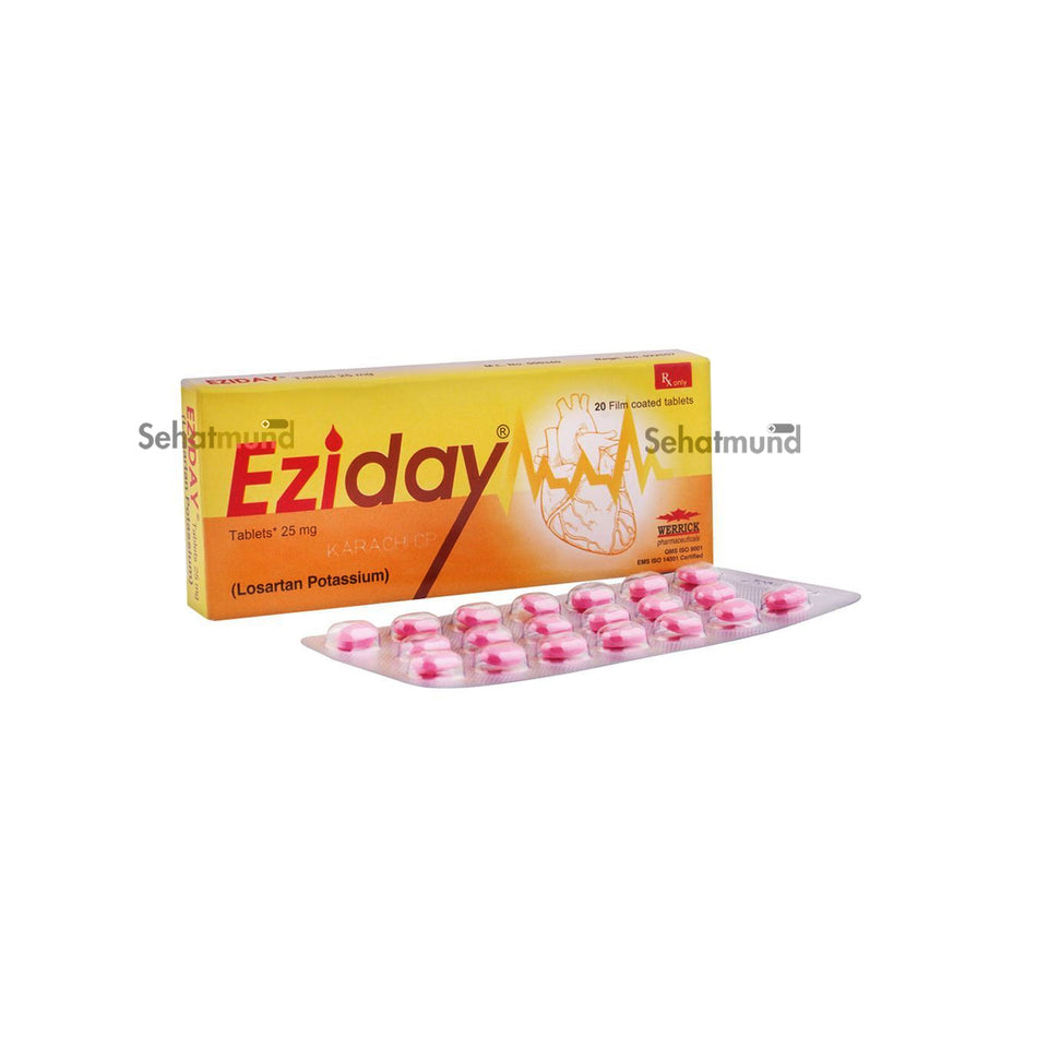 Eziday Tablets 25mg