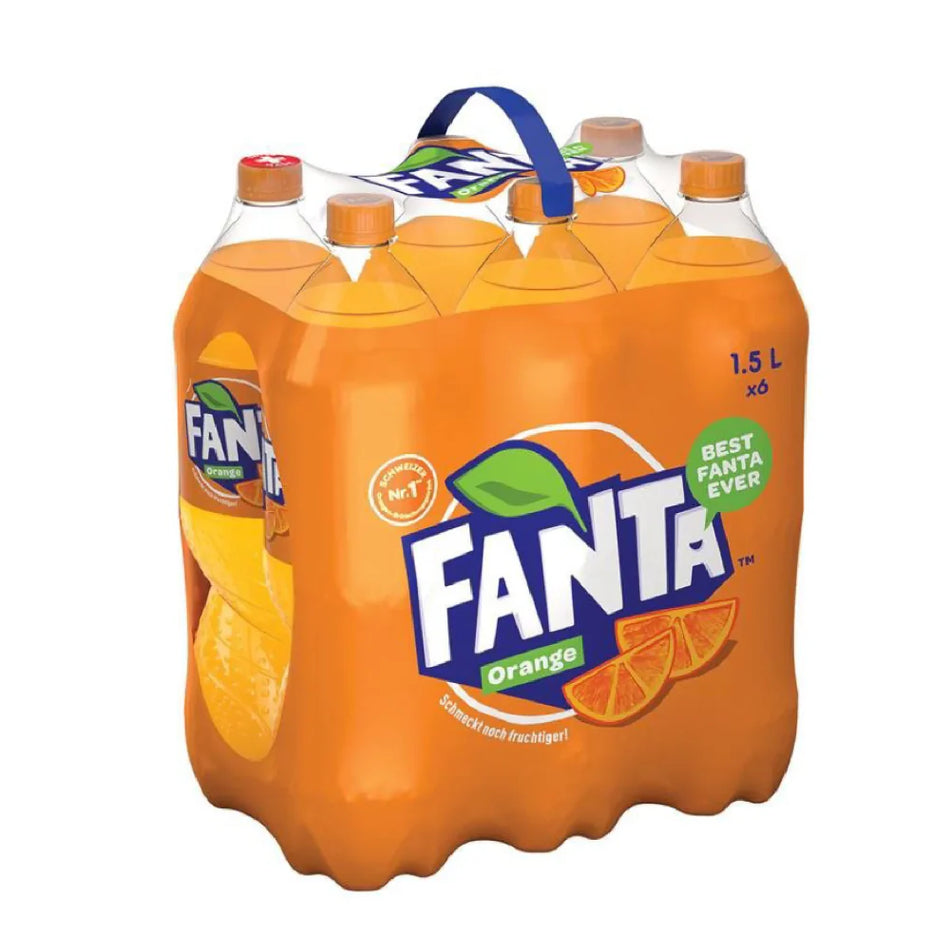 Fanta Orange Bottle 1.5 Liter Carton
