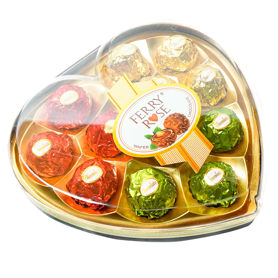 Ferry Rose Chocolate Heart Shape T-12 150g