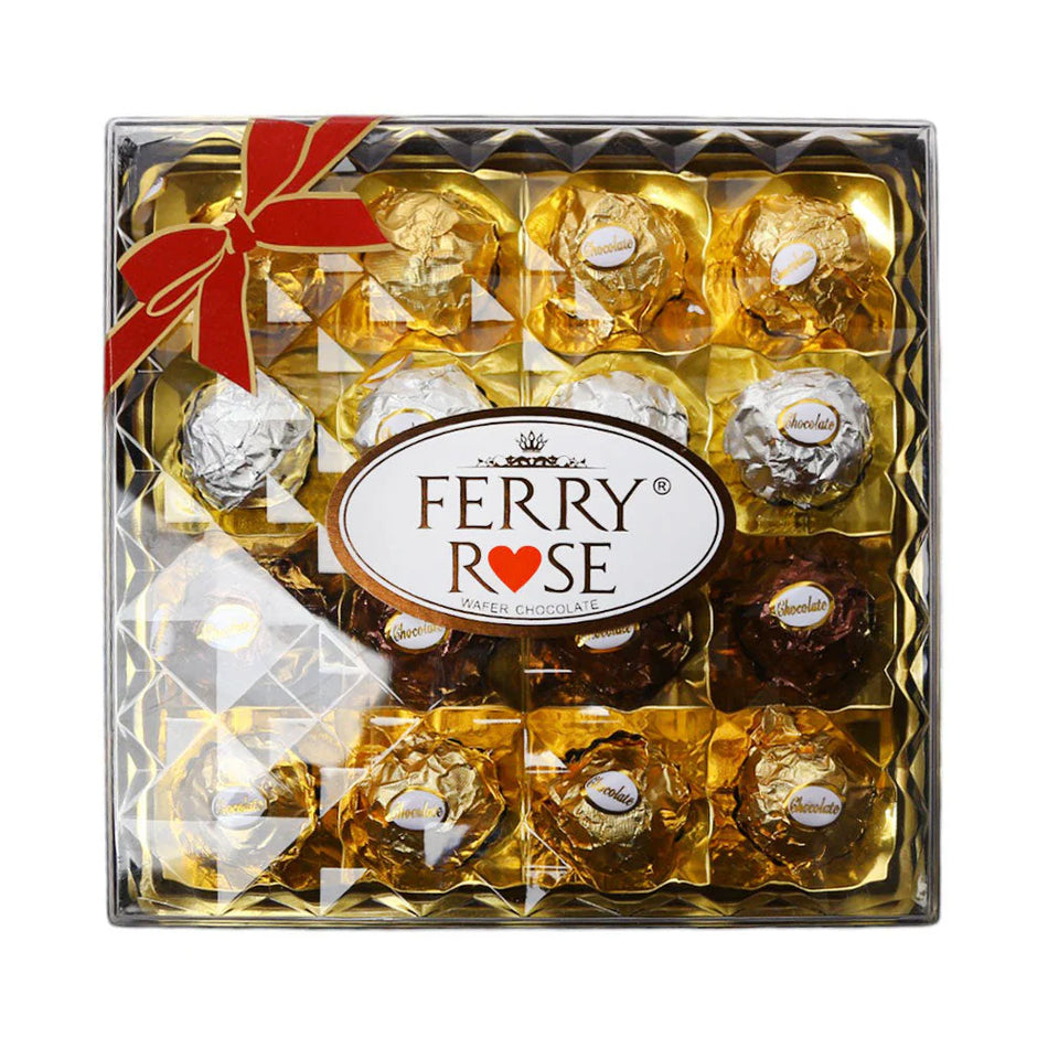 Ferry Rose Chocolate Multi Square T-16 200g