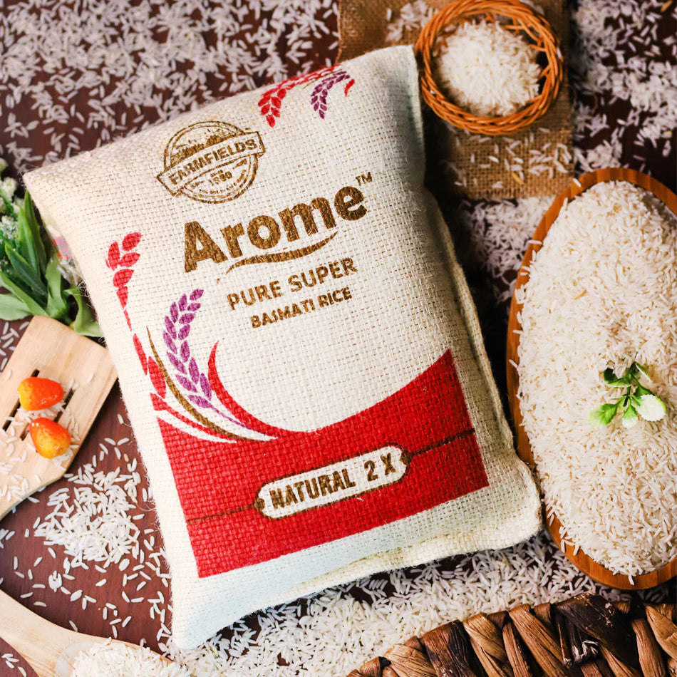 FF Arome Super Basmati Rice Natural 2 kg – Red