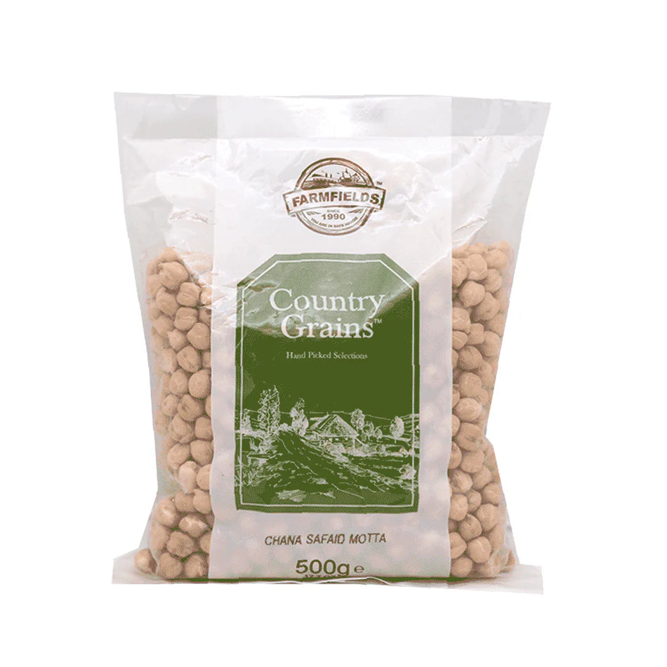 FF Chana Safaid Motta VIP 500g