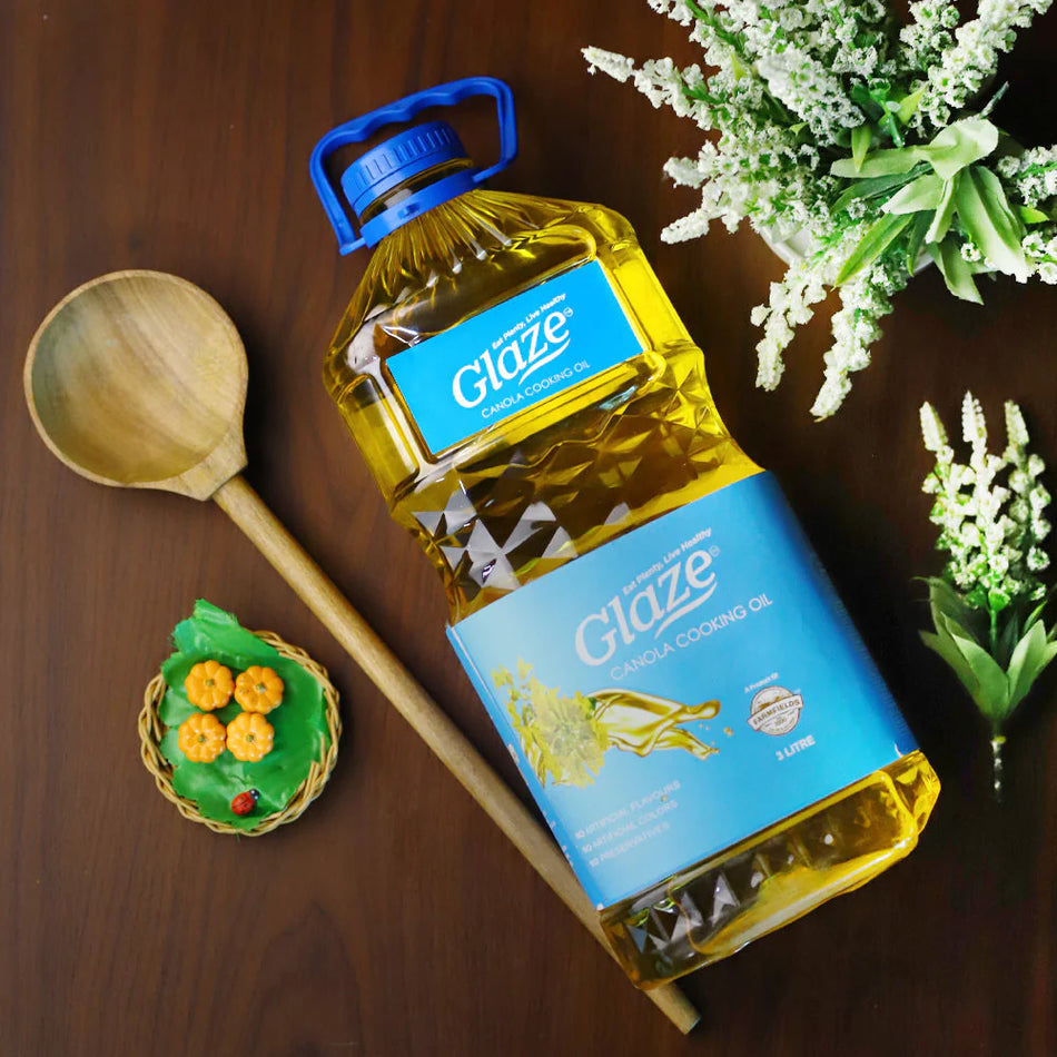 Ff Glaze Canola Oil Bottle 3 liter