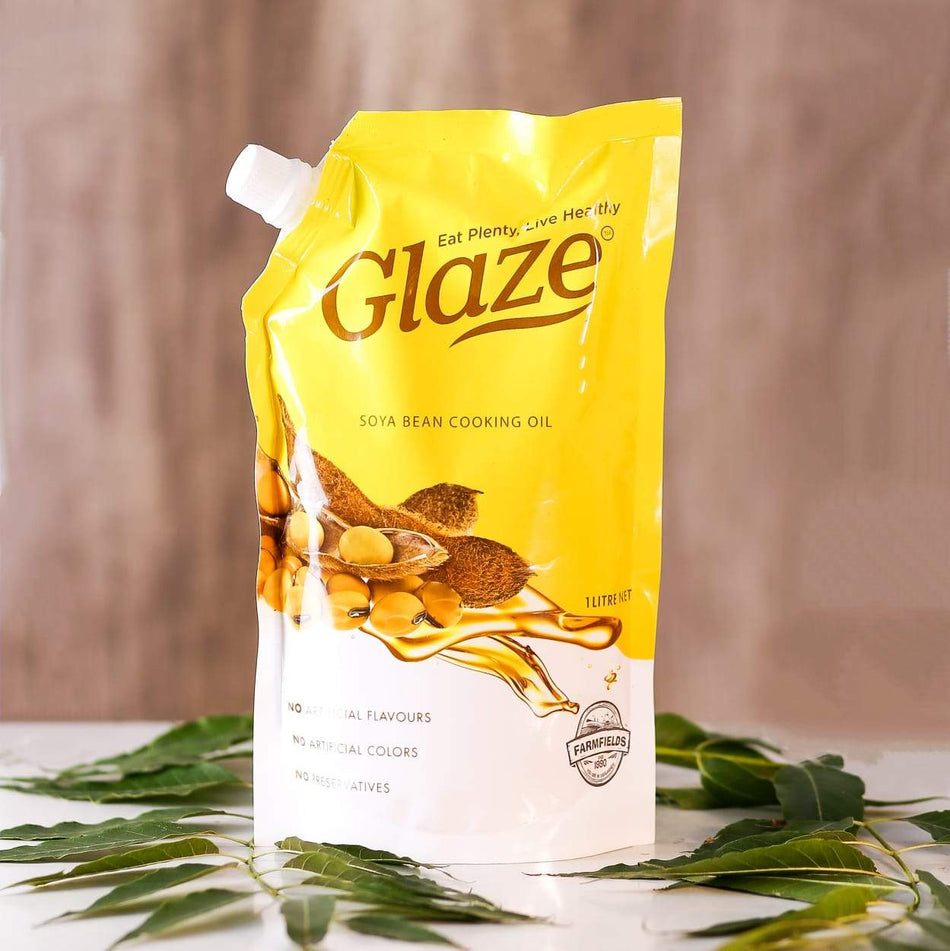 FF Glaze Soybean Cooking Oil Pouch 1 liter