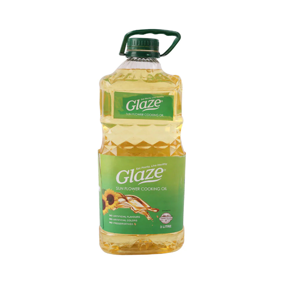 Ff Glaze Sunflower Oil Bottle 3-liter