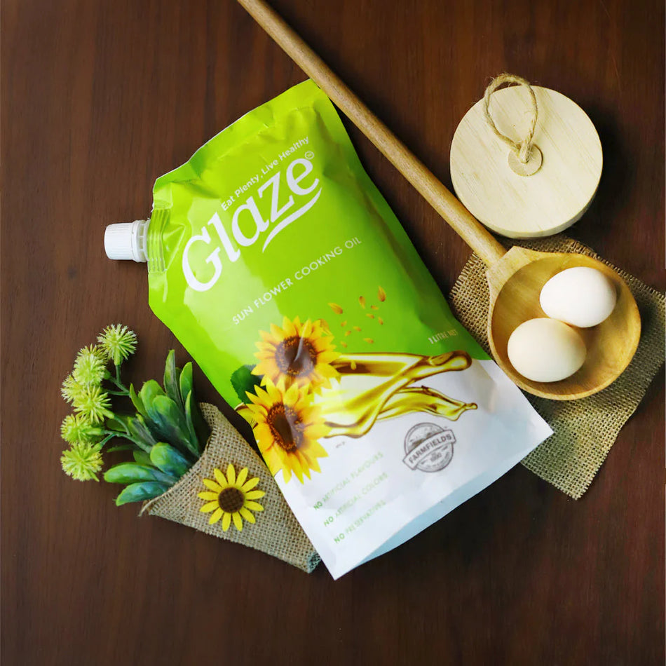 FF Glaze Sunflower Oil Pouch 1 liter