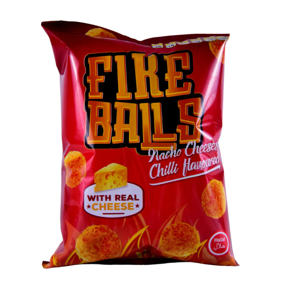 Fire Balls Nacho Cheese & Chilli 65g