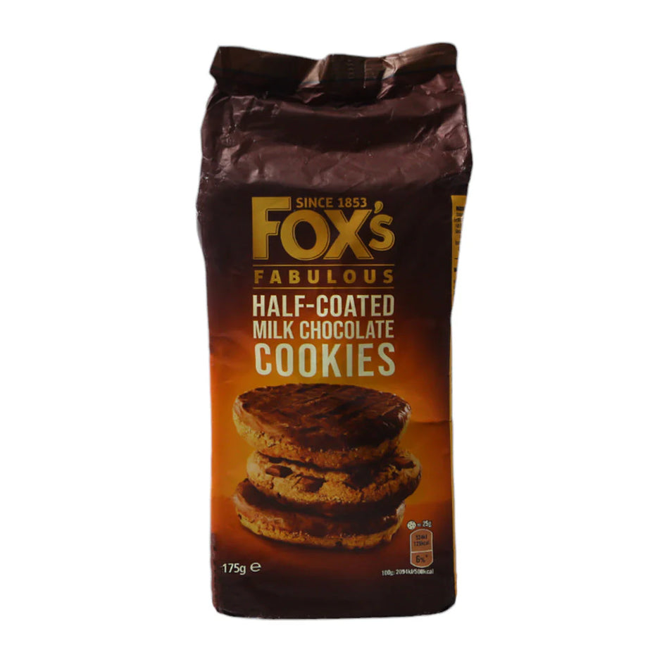 Foxs Biscuit Half-Coated Milk Chocolate Cookies 175g