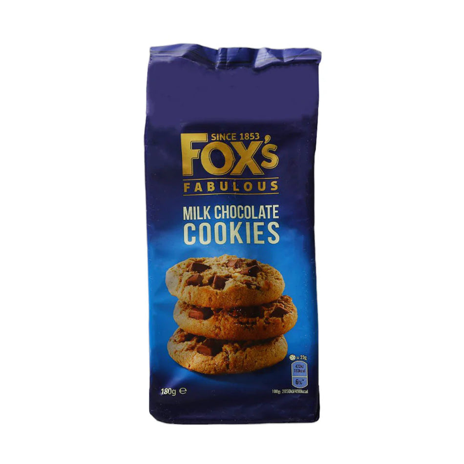 Foxs Cookies Milk Chocolate 180g