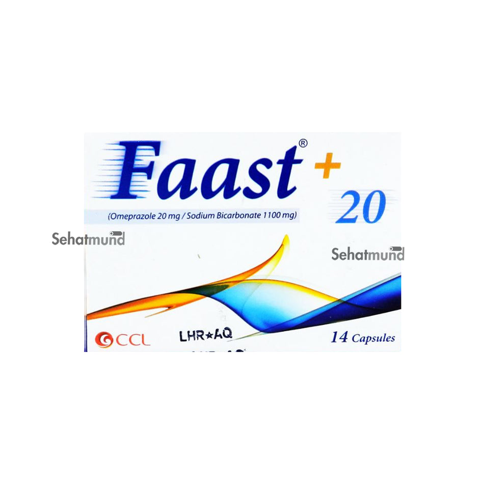 Faast + Capsules 20/1100mg