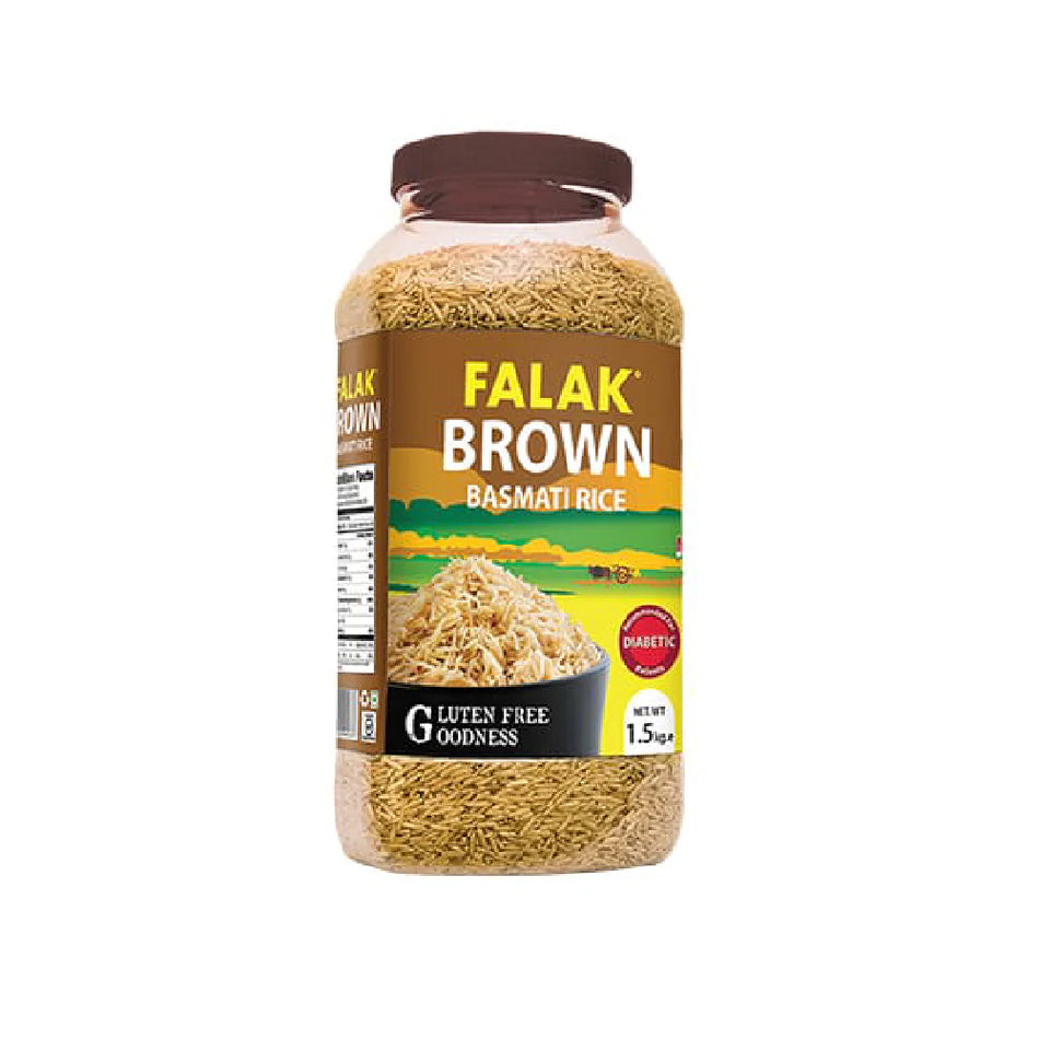 Falak Brown Basmati Rice 1.5 kg