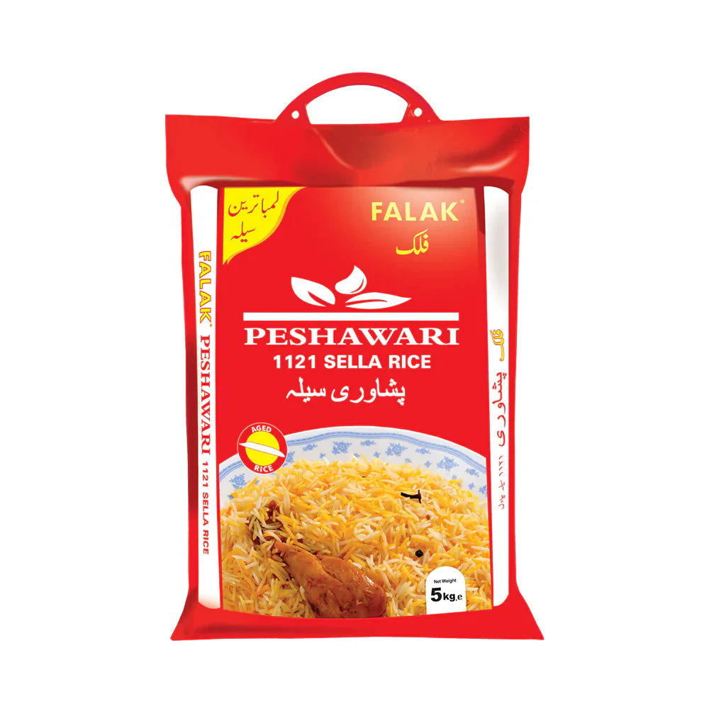 Mathlotha Peshawar Rice Falak Peshawari Sella Rice 5 kg – SehatMund Online Medicine
