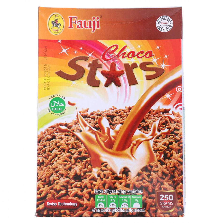 Fauji Cereal Choco Stars 250g