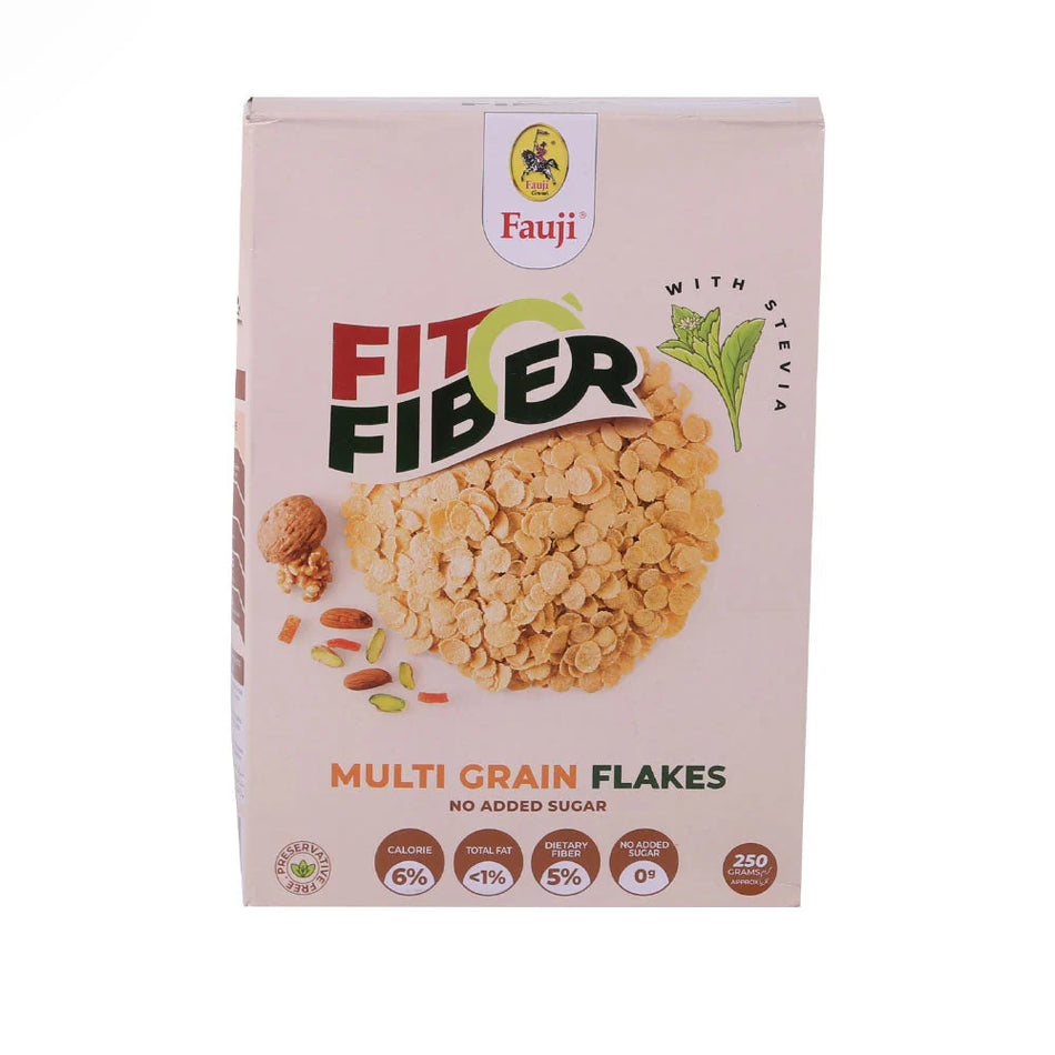 Fauji Cereal Fit O Fiber Multigrain Flakes 250g