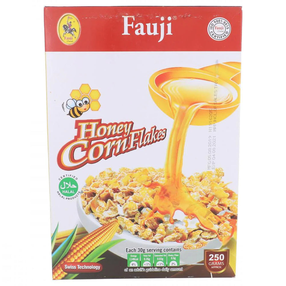 Fauji Cereal Honey Corn Flakes 250g