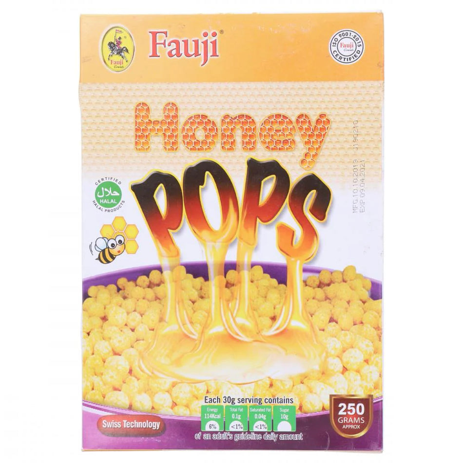 Fauji Cereal Honey Pops 250g