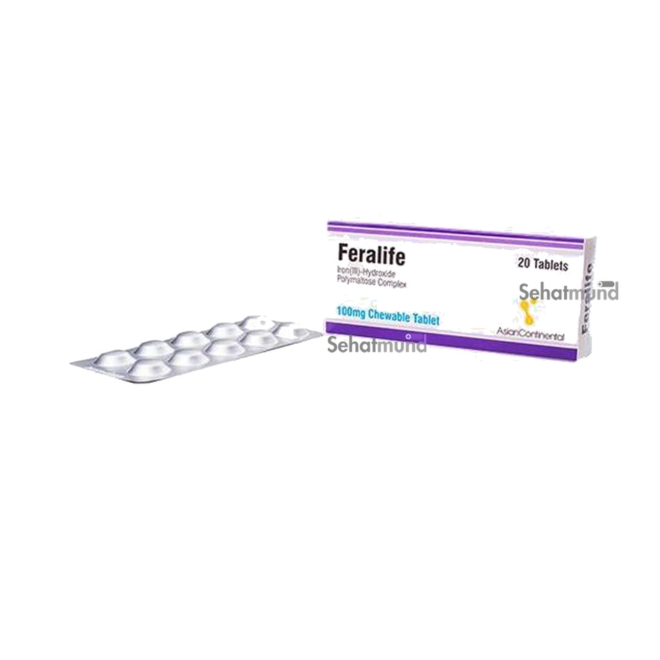 Feralife Chewable Tablets 100mg