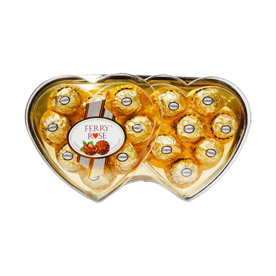 Ferrero Rocher Chocolate Double Heart Shape Box T-16 200g