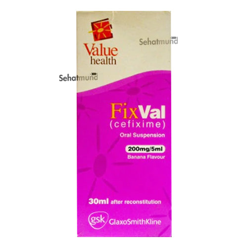 Fixval 200mg/5ml Syrup 30ml