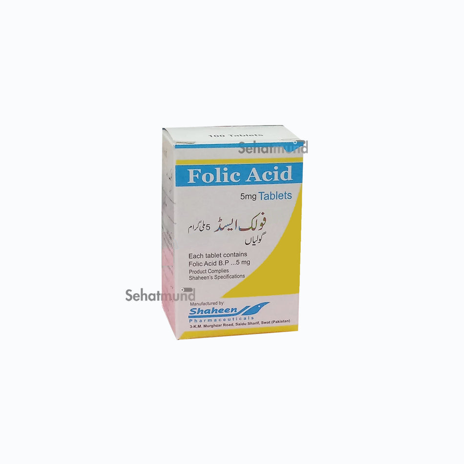 Folic Acid Tablets 5mg