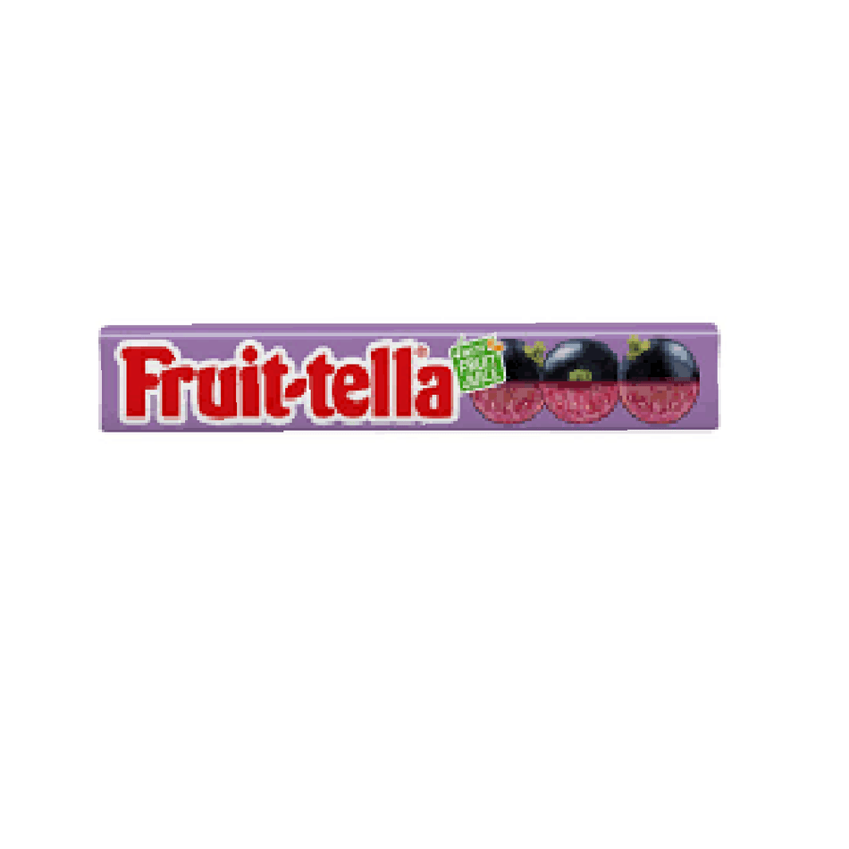 Fruitella Chewy Toffee Black Currant Flavor 32.4g