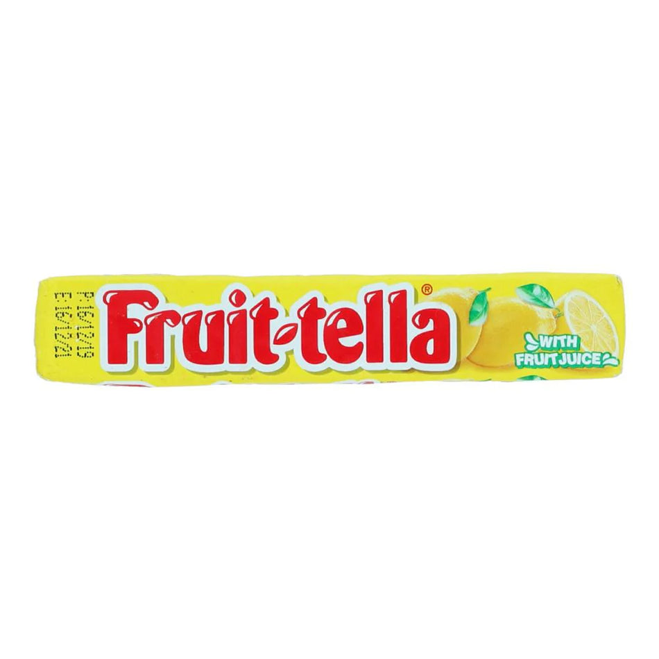 Fruitella Chewy Toffee Lemon Flavor 32.4g