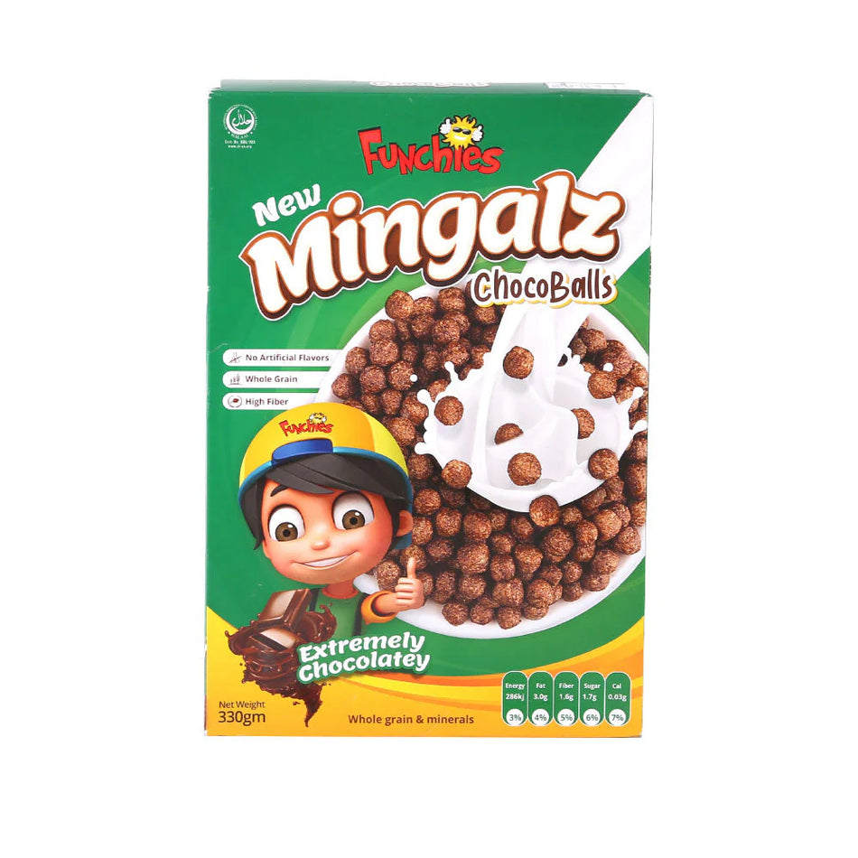 Funchies Mingalz Cereal Chocoballs 330g