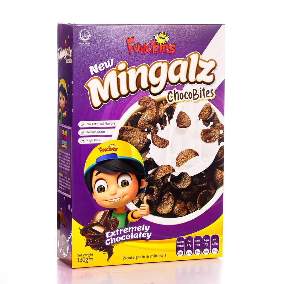 Funchies Mingalz Cereal Chocobites 330g