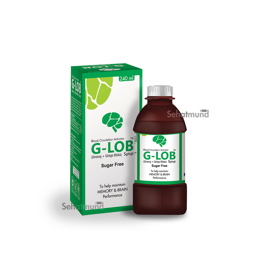 G-Lob Syrup Sugar Free 240ml