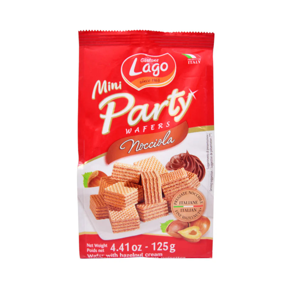 Gastone Lago Wafer Mini Party Hazelnut 125g
